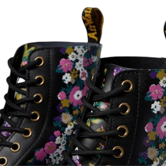 DR MARTENS 1460 PASCAL BOOTS UK 5 EU 38 US 7 VINTAGE FLORAL DOCS New! - Picture 9 of 16